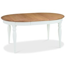 Hampstead Two Tone 4-6 Extension Dining Table - Grade A3 - Ref #0287