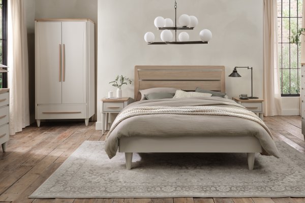 Larsen Scandi Oak & Soft Grey Bedroom