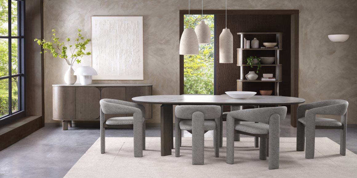 Duo Grey Oiled Oak Dining