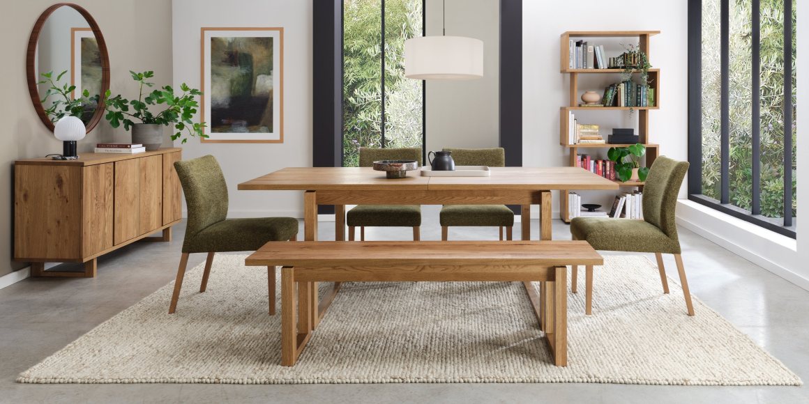 Delta Rustic Oak Dining