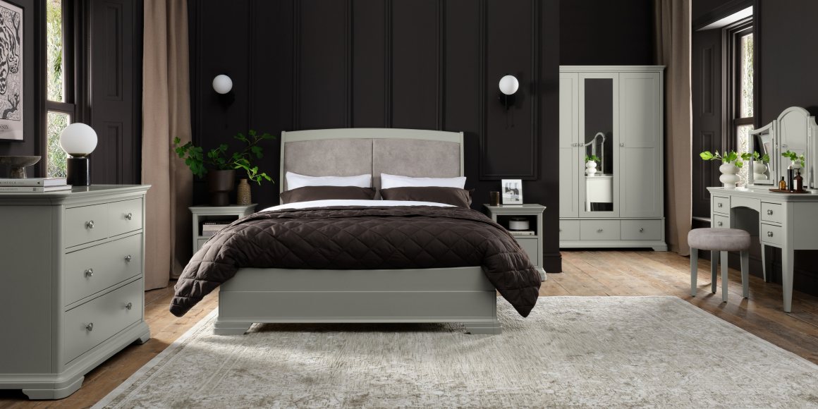 Alora Blue Grey Bedroom