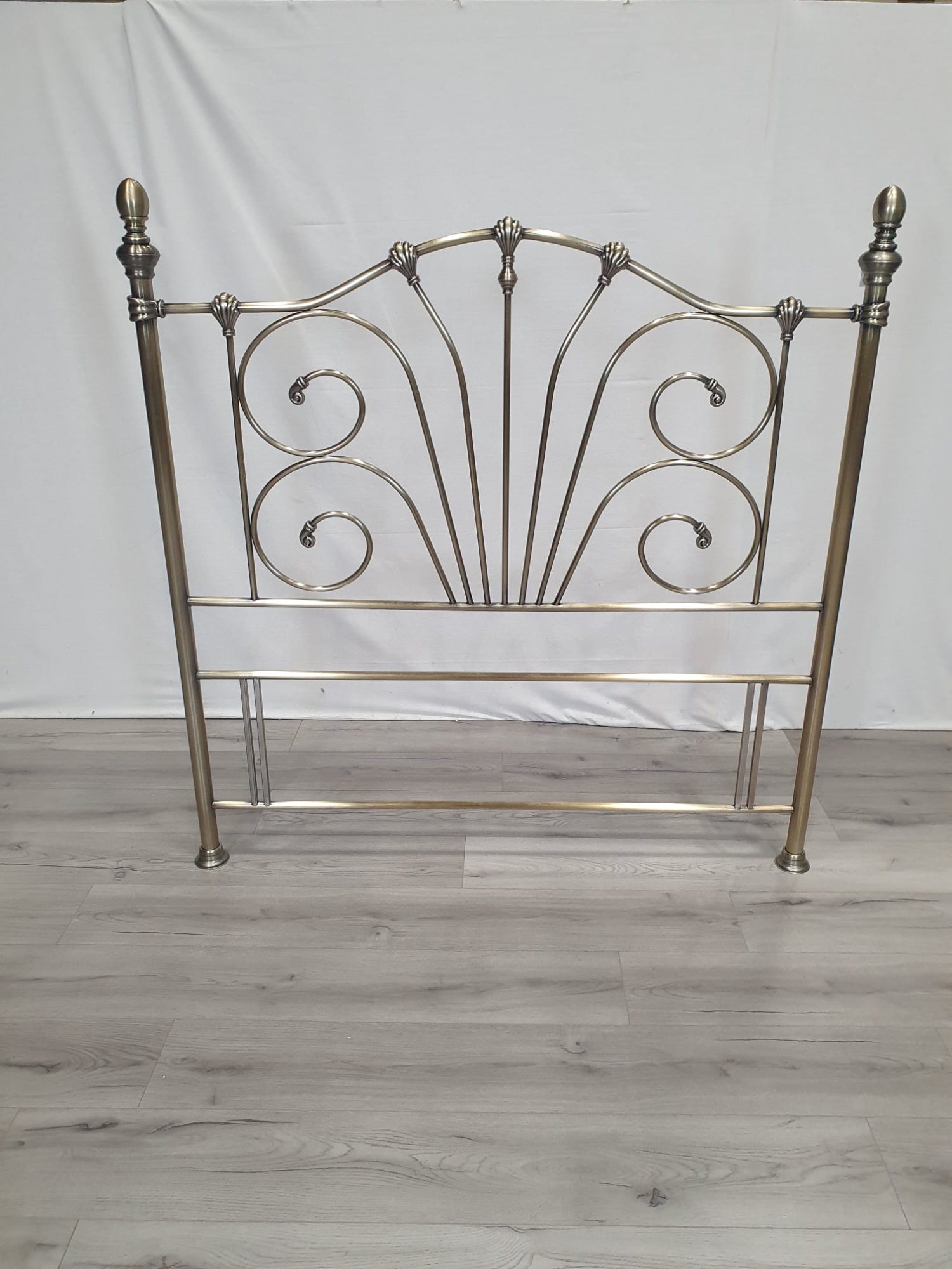 Headboards & Bedsteads Collection Rebecca Antique Brass Headboard