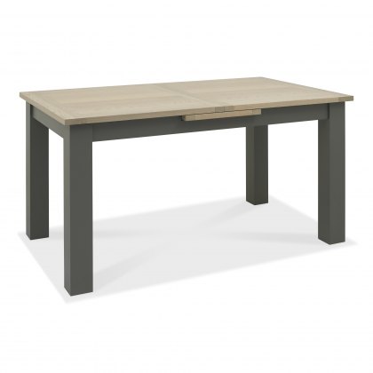 Oakham Dark Grey & Scandi Oak 4-6 Dining Table