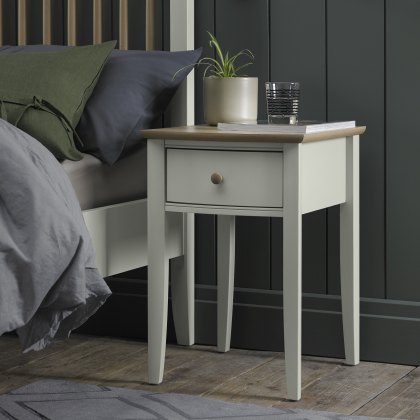Whitby Scandi Oak & Soft Grey Bedroom