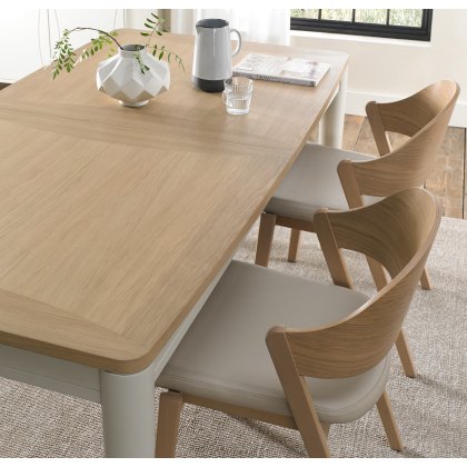 Larsen Scandi Oak & Soft Grey Dining