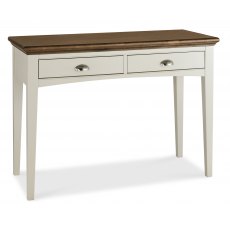 Hampstead Soft Grey & Walnut Dressing Table