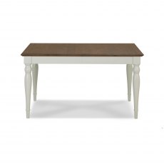Hampstead Soft Grey & Walnut 4-6 Extension Table - Rectangular