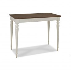 Hampstead Soft Grey & Walnut Bar Table