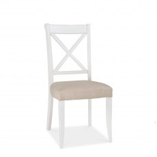 Hampstead Two Tone X Back Chair (Pair)