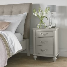 Montreux Urban Grey 3 Drawer Nightstand