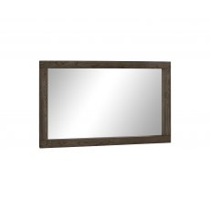 Turin Dark Oak Landscape Mirror