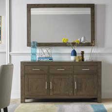 Turin Dark Oak Wide Sideboard