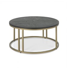 Chevron Peppercorn Ash Coffee Table