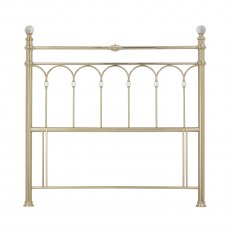 Krystal Champagne Brass Headboard King 150cm