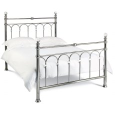 Krystal Antique Nickel Bedstead Double 135cm