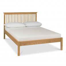 Atlanta Oak Low Footend Bedstead Double 135cm