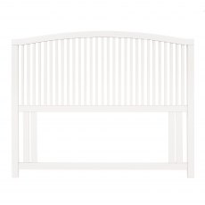 Ashby White Slatted Headboard Small Double 122cm