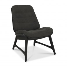 Vintage Peppercorn Casual Chair - Dark Grey Fabric
