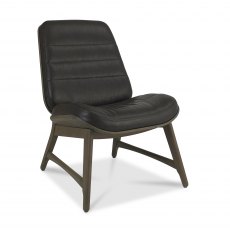 Vintage Weathered Oak Casual Chair - Old West Vintage