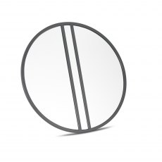 Chevron Peppercorn Mirror