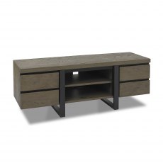 Tivoli Weathered Oak Wide Entertainment Unit