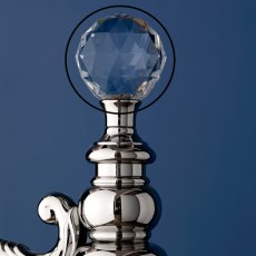 Elena Shiny Nickel replacement large finial (single)