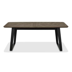 Emerson Weathered Oak & Peppercorn 6-8 Seater Extension Dining Table