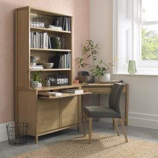 Bergen Oak Wide Top Unit - Grade A3 - Ref #0371