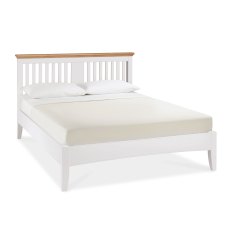 Hampstead Two Tone Bedstead Double 135cm - Grade A2 - Ref #0412