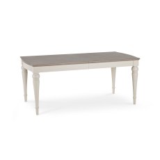 Montreux Grey Washed Oak & Soft Grey 6-8 Extension Table - Grade A3 - Ref #0516