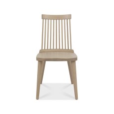 Spindle Chair - Scandi Oak (Pair) - Grade A3 - Ref #0489B