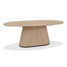 Vega Scandi Oak & Peppercorn 6 Seater Table - Grade A3 - Ref #1089