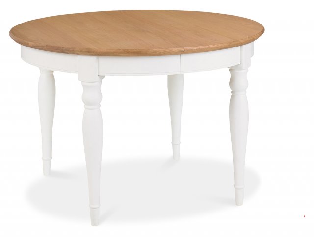 Premier Collection Hampstead Two Tone 4-6 Extension Dining Table