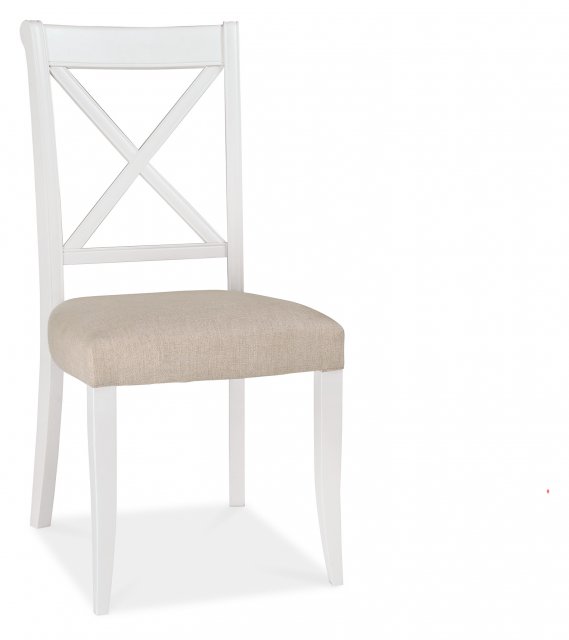 Premier Collection Hampstead Two Tone X Back Chair (Pair)
