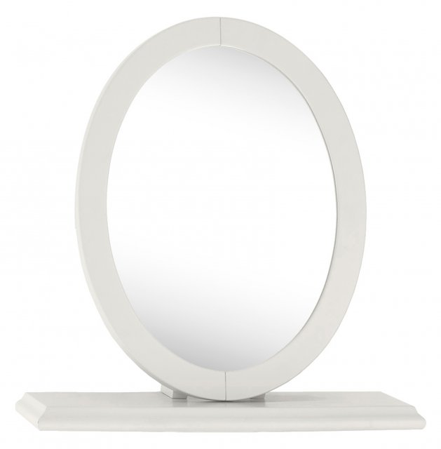 Premier Collection Montreux Soft Grey Vanity Mirror