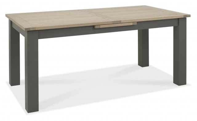 Premier Collection Oakham Dark Grey & Scandi Oak 6-8 Dining Table