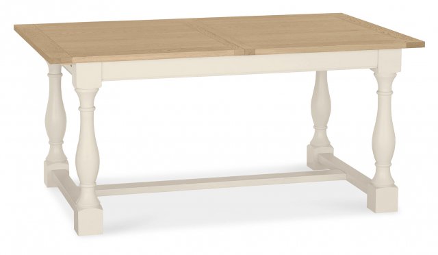 Signature Collection Chartreuse Aged Oak & Antique White 4-10 Extension Table