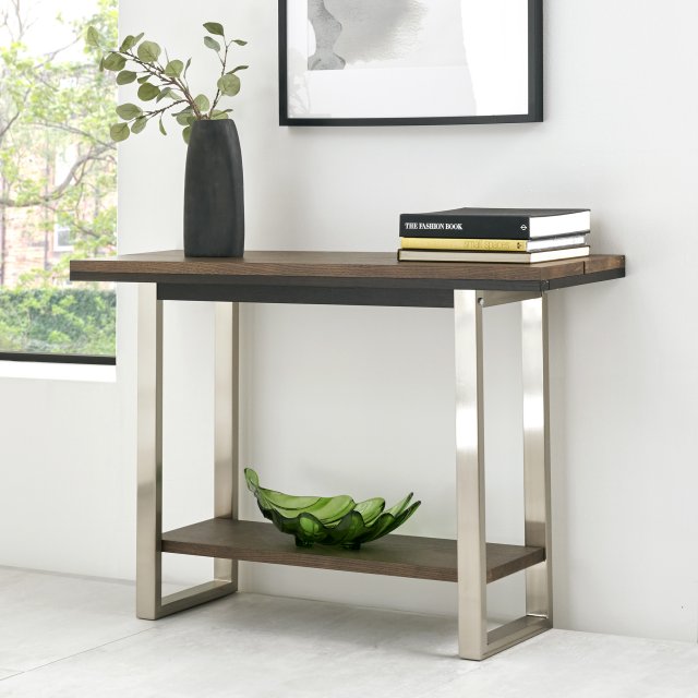 Signature Collection Tivoli Dark Oak Console Table