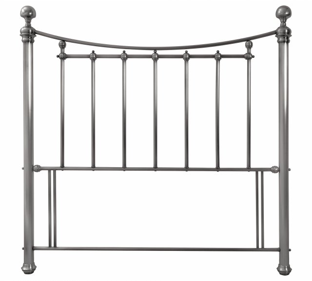Headboards & Bedsteads Collection Isabelle Antique Nickel Headboard Double 135cm