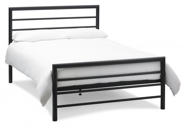 Headboards & Bedsteads Collection Urban Matt Black Bedstead King 150cm