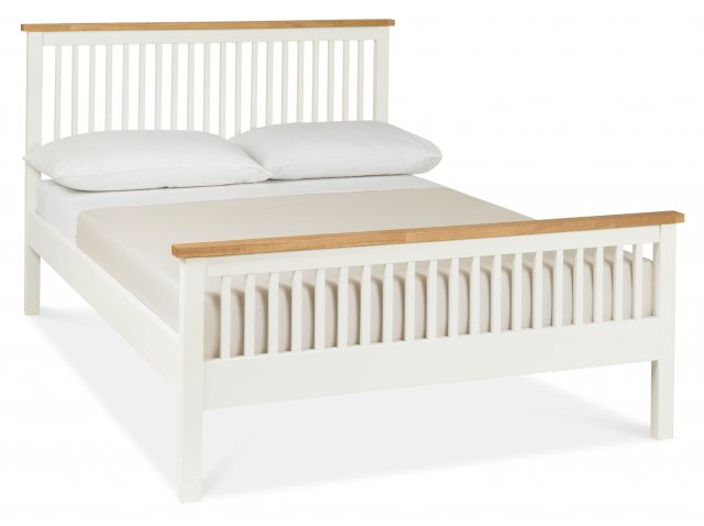 Gallery Collection Atlanta Two Tone High Footend Bedstead Small Double 122cm