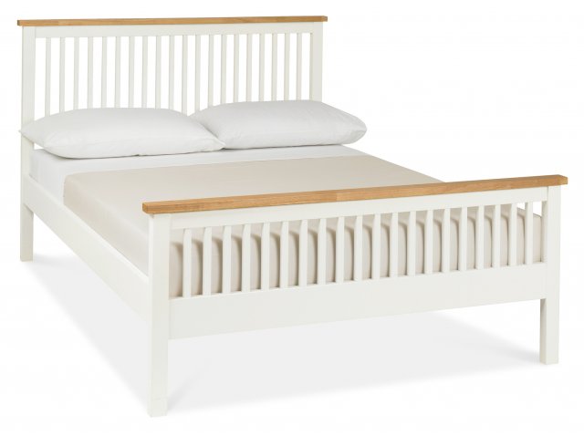 Gallery Collection Atlanta Two Tone High Footend Bedstead Double 135cm