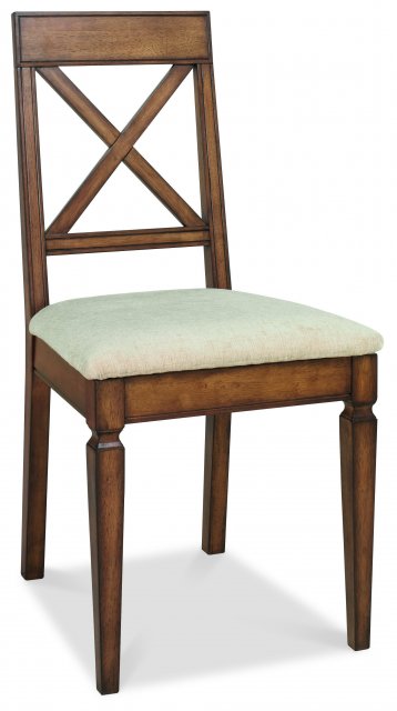 Premier Collection Sophia Oak X Back Chair (Pair)