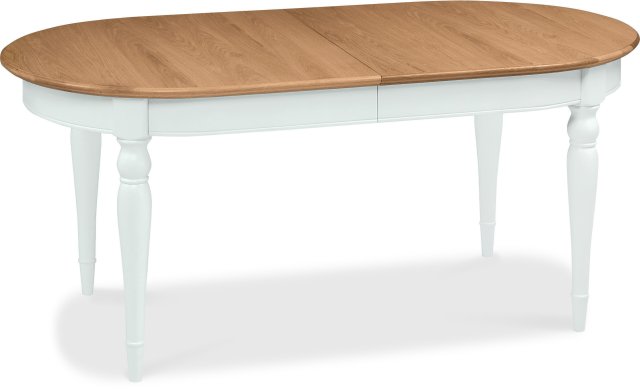 Premier Collection Hampstead Two Tone 6-8 Extension Dining Table - Grade A2 - Ref #0006
