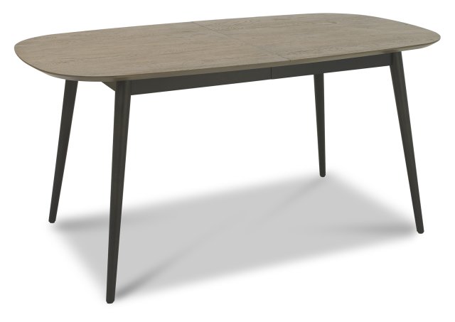 Gallery Collection Vintage Weathered Oak & Peppercorn 6-8 Extension Table - Grade A3 - Ref #0162