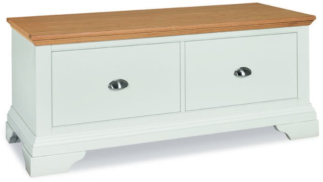 Premier Collection Hampstead Two Tone Blanket Box - Grade A3 - Ref #0338