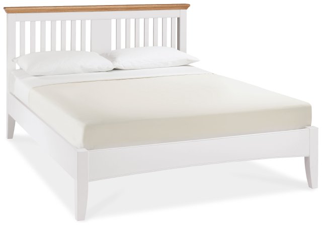 Premier Collection Hampstead Two Tone Bedstead Double 135cm - Grade A2 - Ref #0412