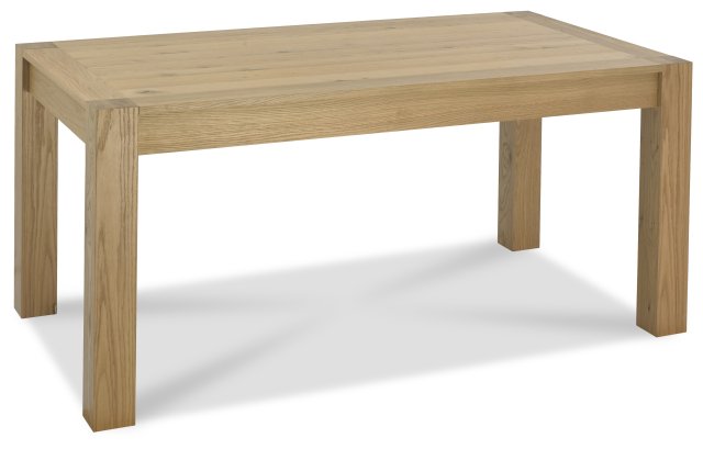 Premier Collection Turin Light Oak Medium End Extension Table - Grade A2 - Ref #0487