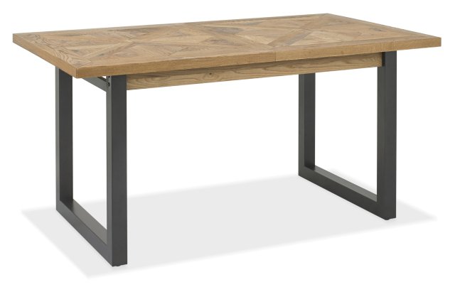 Signature Collection Indus Rustic Oak 4-6 Dining Table - Grade A3 - Ref #0572