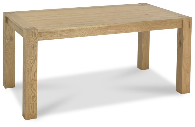 Premier Collection Turin Light Oak 6 Seater Table - Grade A2 - Ref #0586